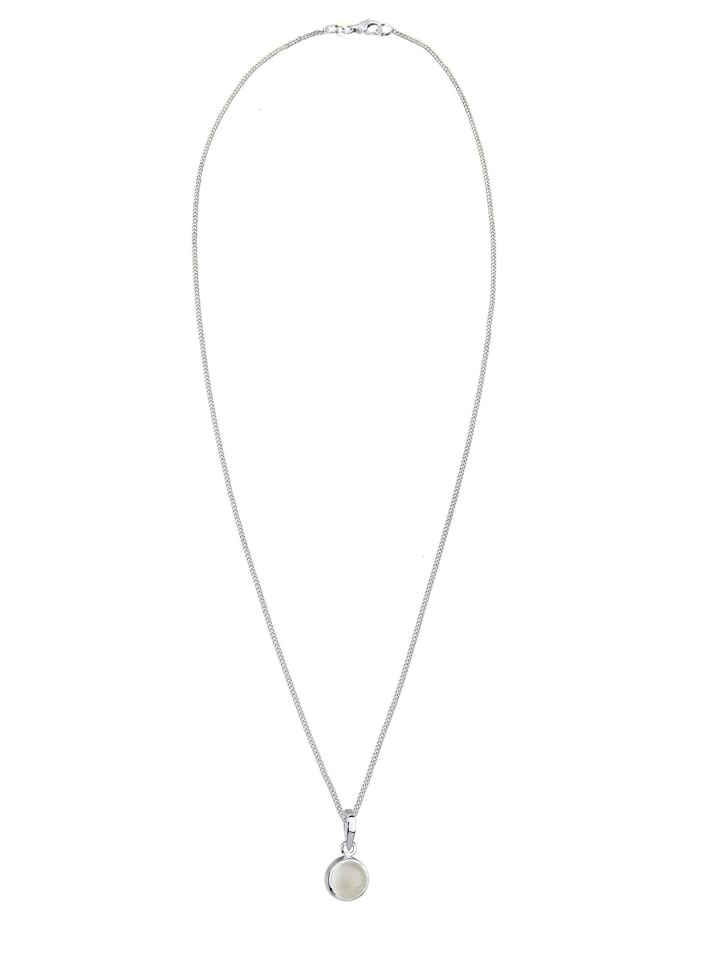 Elli Halskette 925 Sterling Silber in Weiß günstig kaufen 45 cm