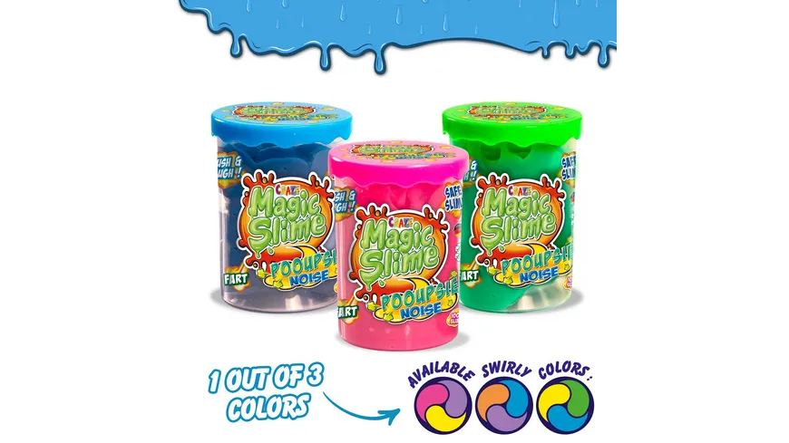 CRAZE - MAGIC SLIME Dose mit 100ml Pups-Schleim 85 ml