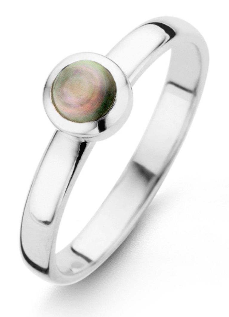 Anello Casa Jewelry Pom Grey in argento