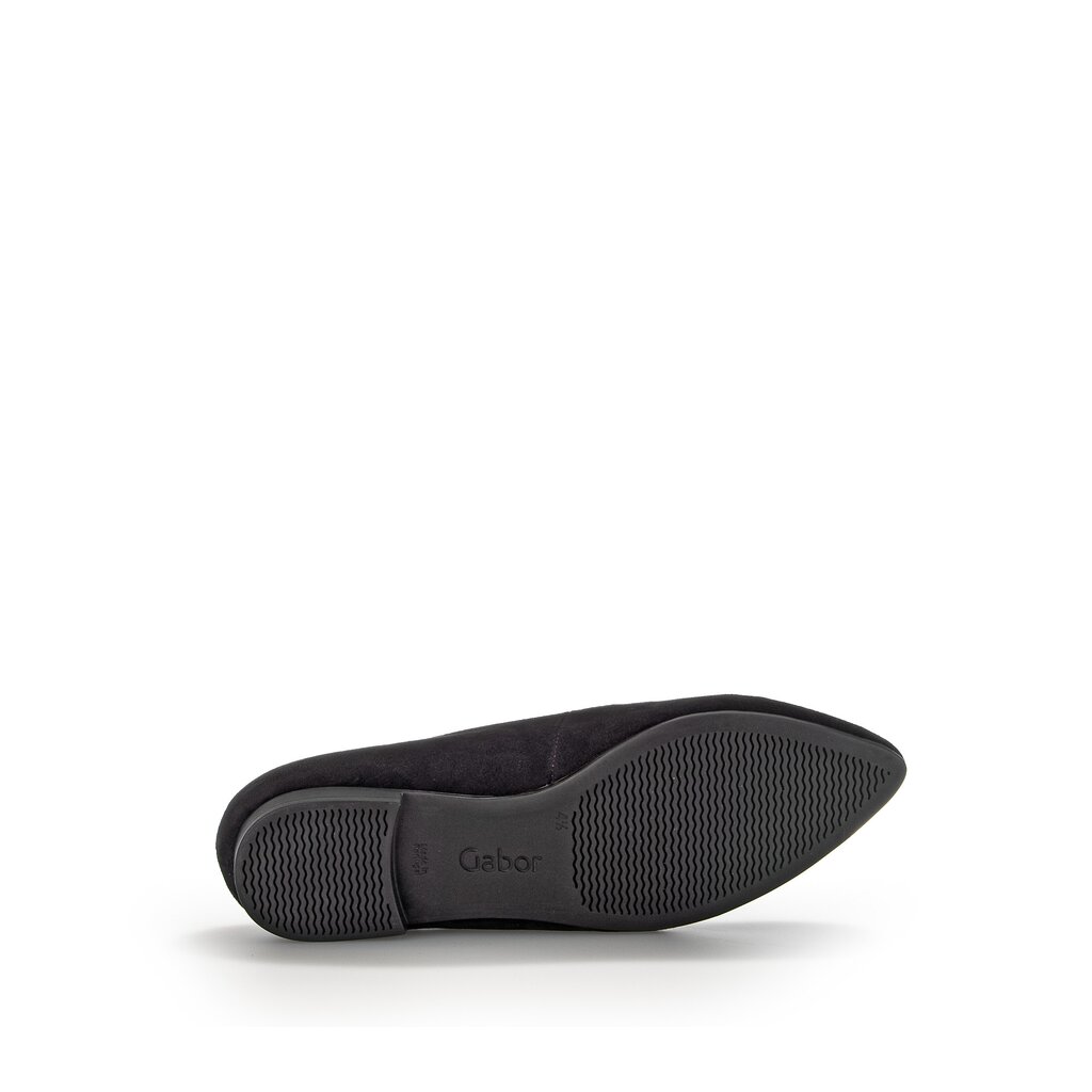 Gabor fashion Eleganter Ballerina schwarz