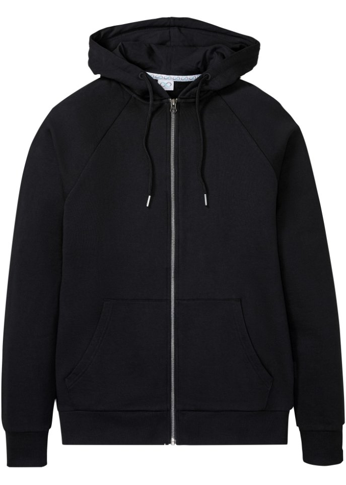 Essential Kapuzen-Sweatjacke aus Bio-Baumwolle