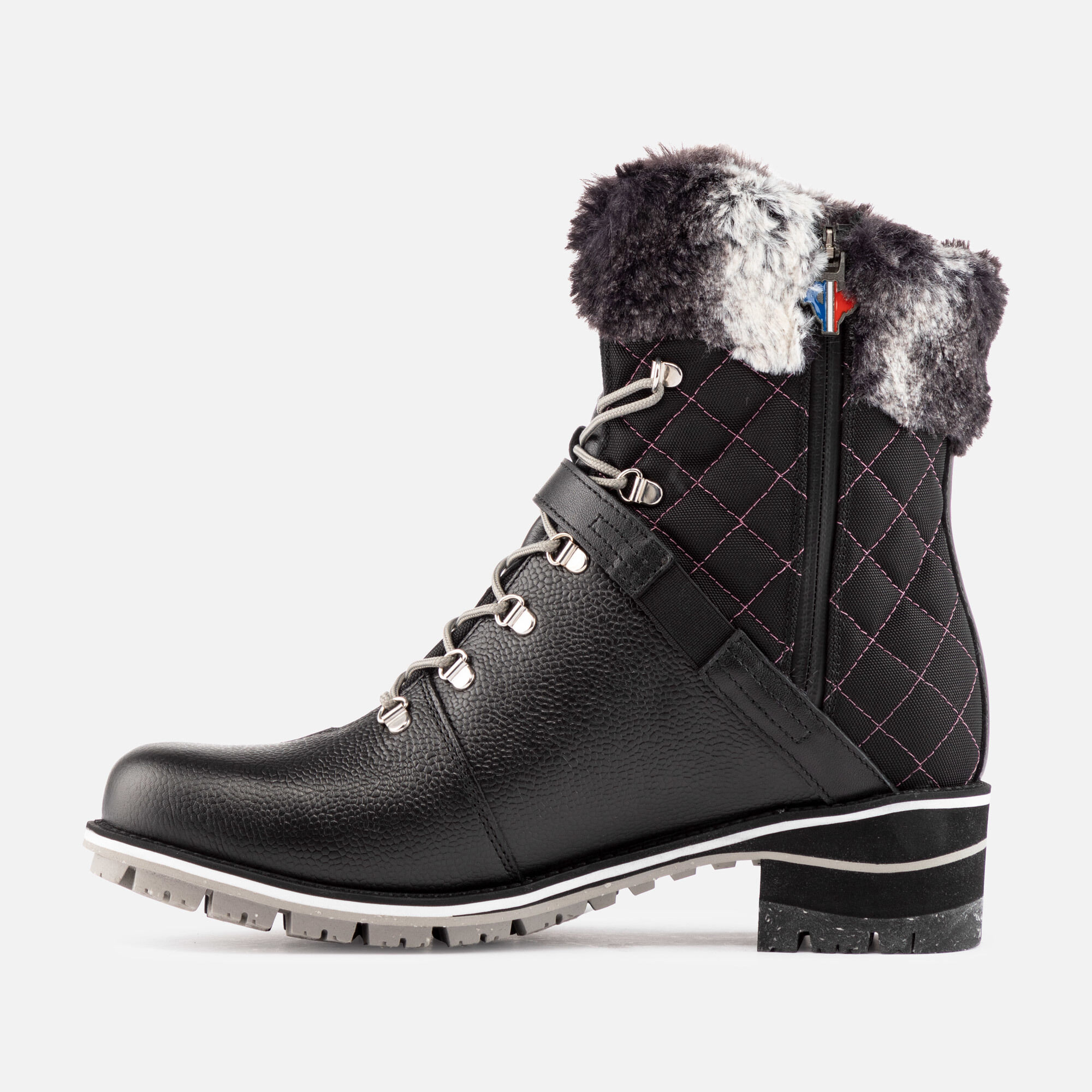 Bottes noires 1907 Megeve Femme