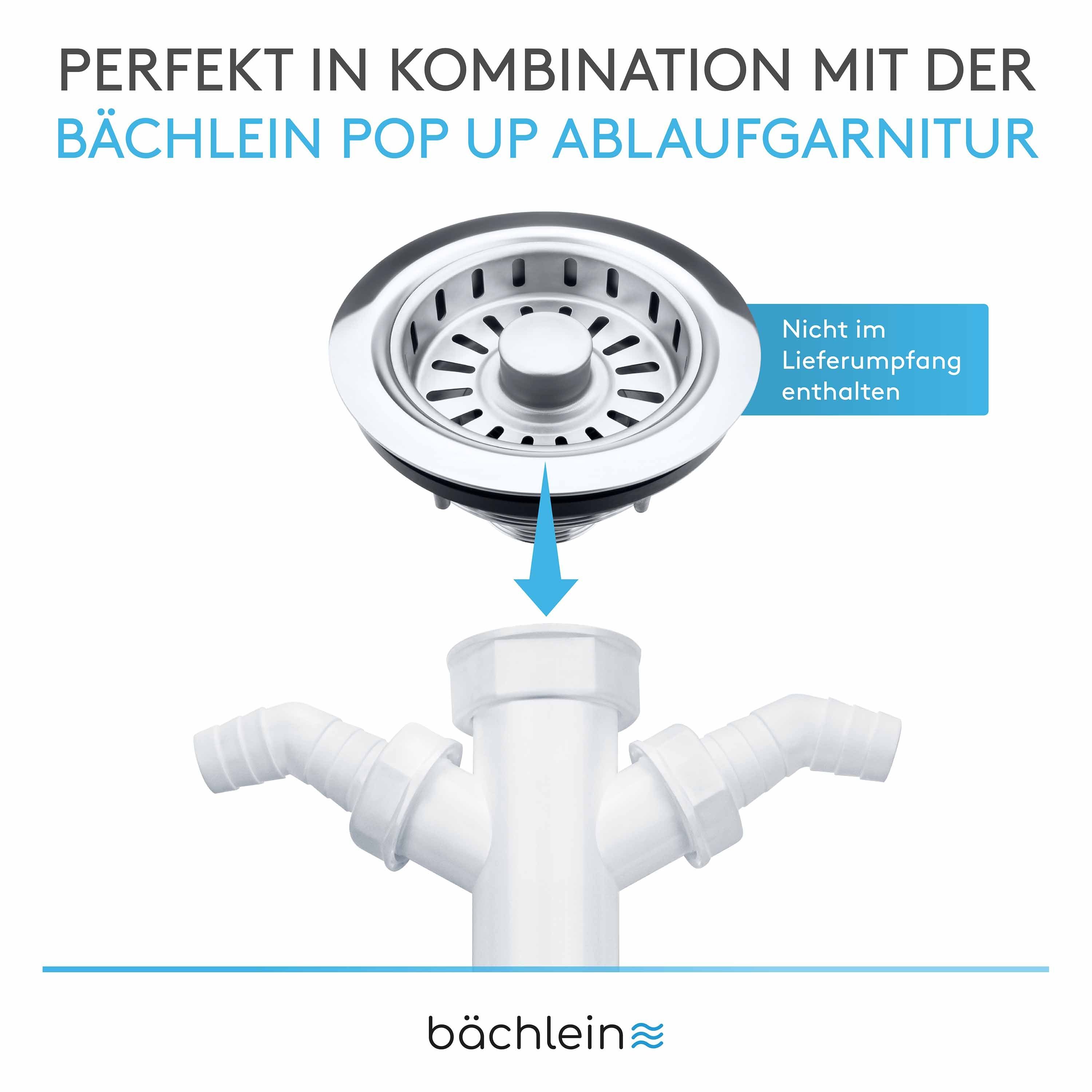Bächlein Siphon Küchensiphon, Made in Germany