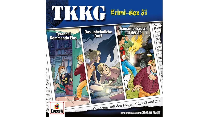 Krimi-Box 31 (Folgen 212,213,214)