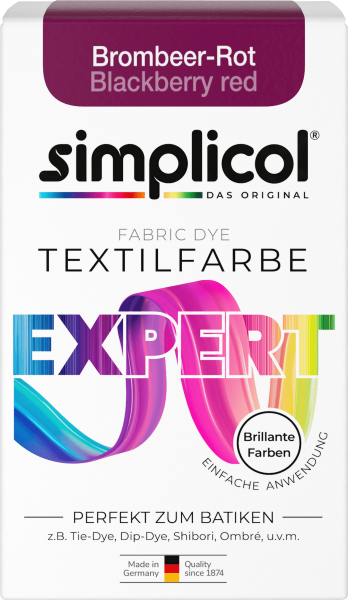 Textilfarbe expert Brombeer-Rot, 150 g