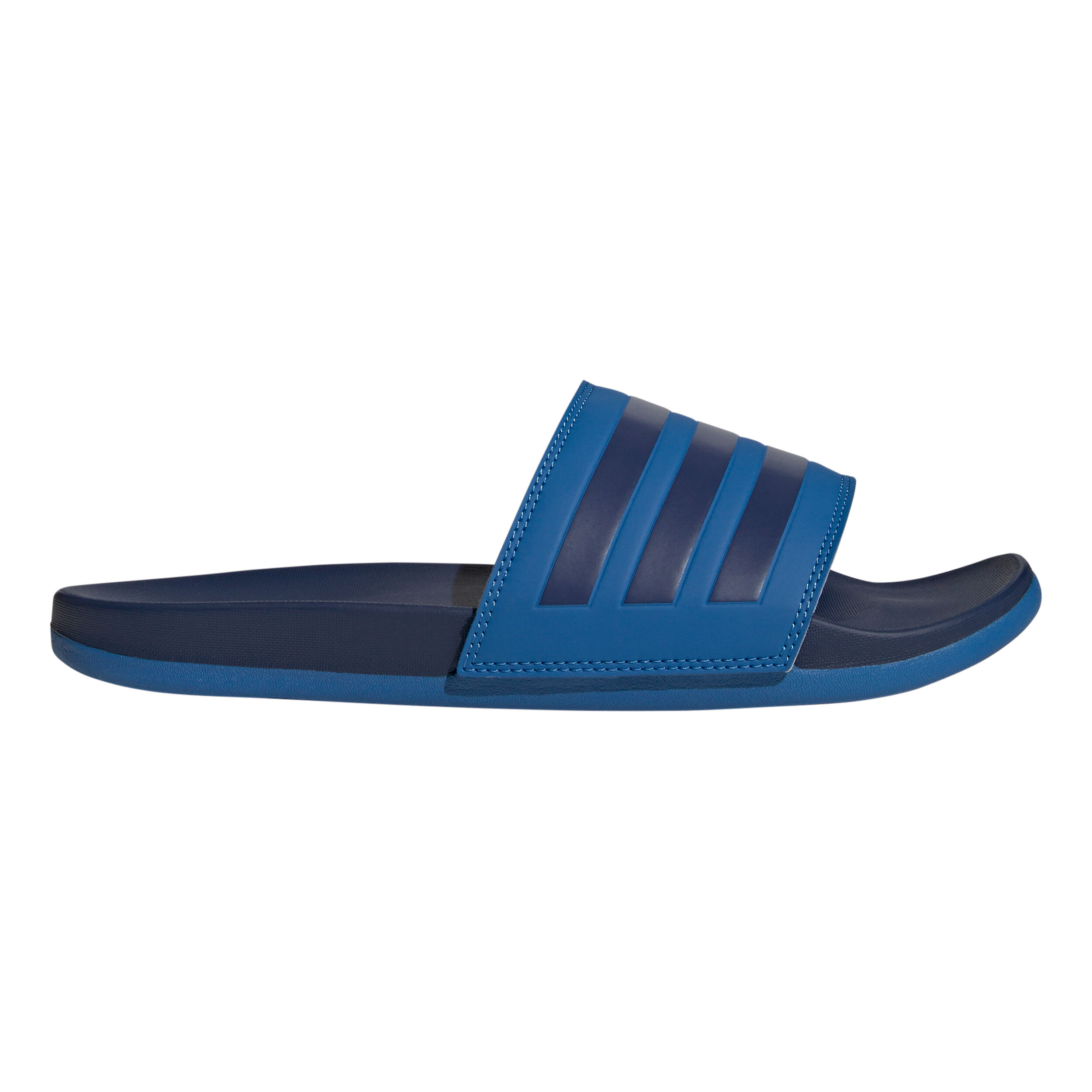 Adilette Comfort Badelatschen - Dunkelblau, Schwarz