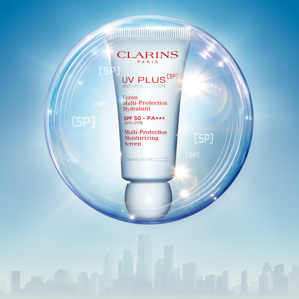 Clarins UV Plus  [5P] Anti-Pollution Ecran multi-protection hydratant SPF50 PA +++