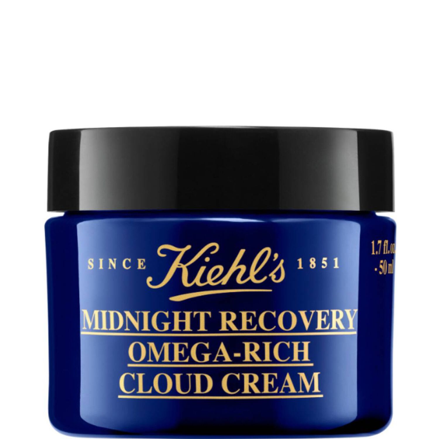 kiehl's Midnight Recovery Omega Rich Cloud Cream Crème de nuit régénérante riche en omégas 3 et 6 - 50 ml