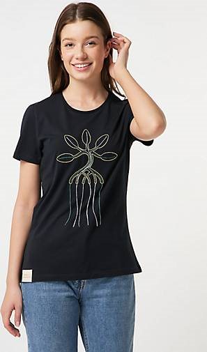 SOMWR T-Shirt T-Shirt With Multicolot Mangrove Embroidery