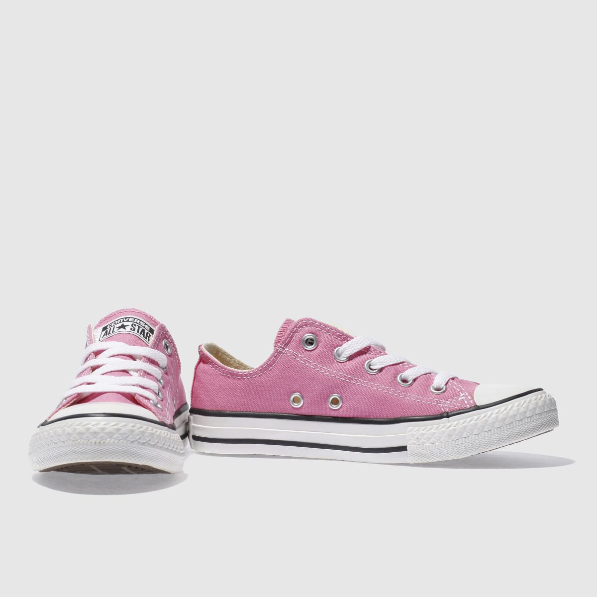 Converse rosa all star lo flickor juniorsneakers