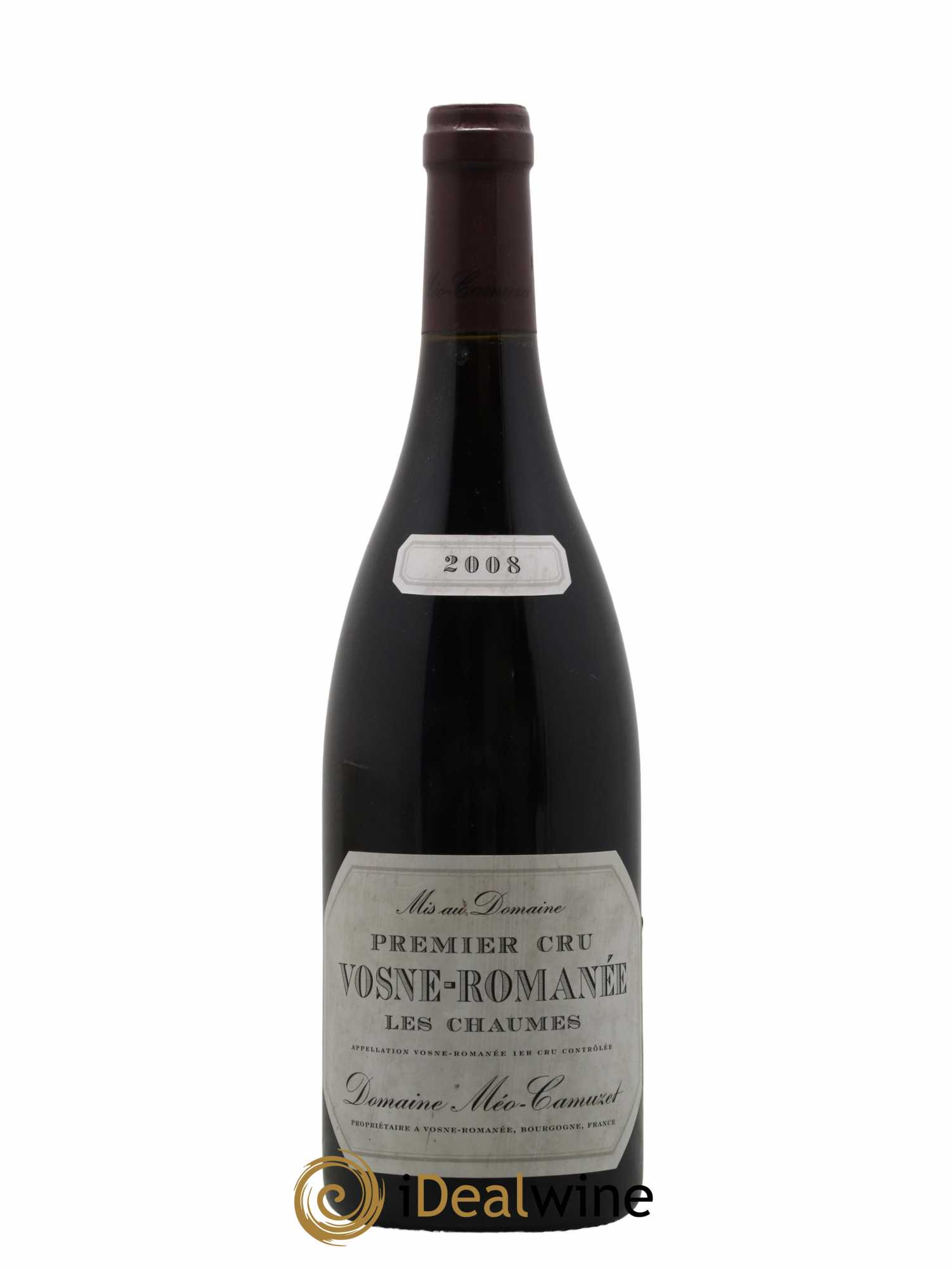 Vosne-Romanée 1er Cru Les Chaumes Méo-Camuzet (Domaine)  2008 - Lot de 1 Bouteille