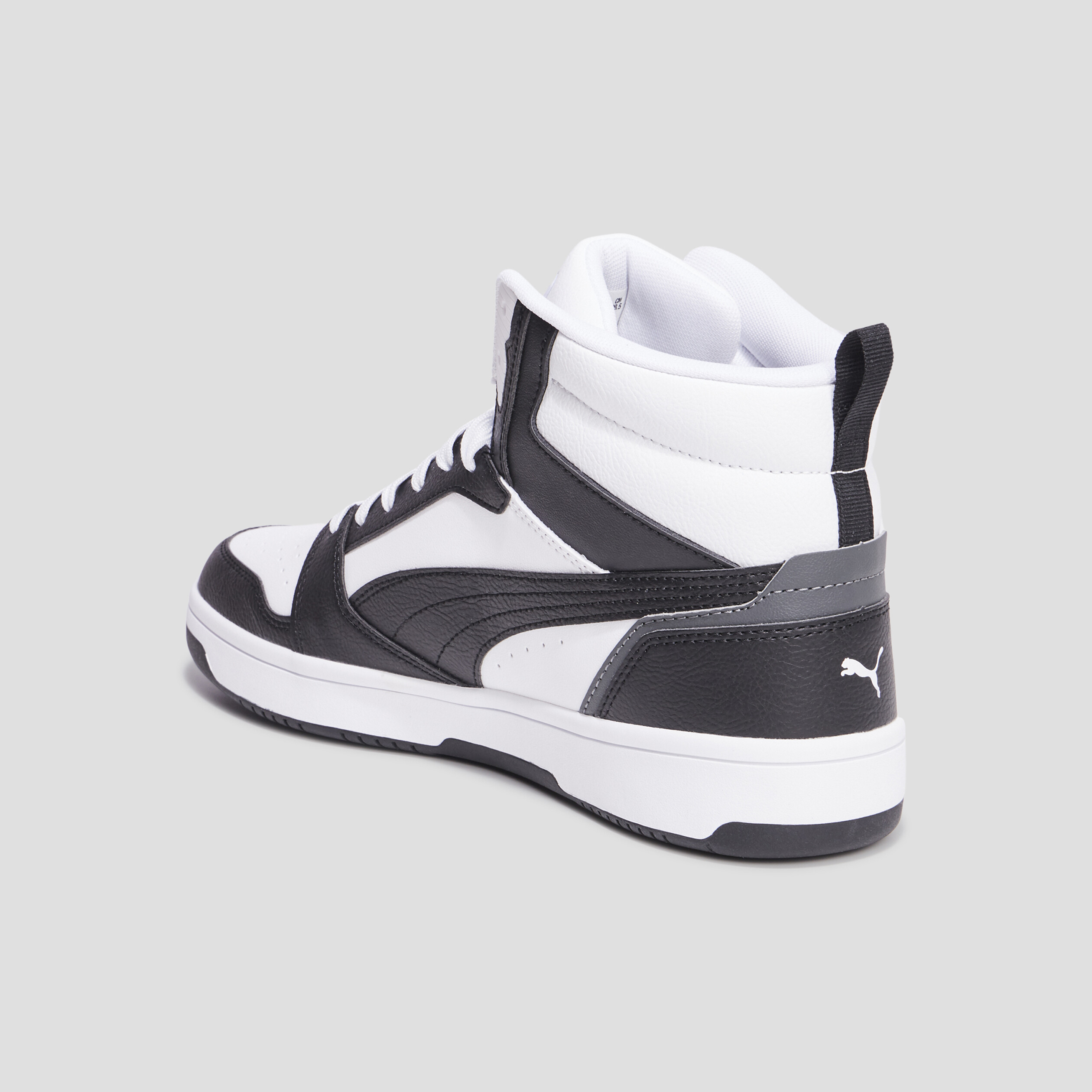 Baskets montantes à lacets Puma Rebound noir homme | La Halle
