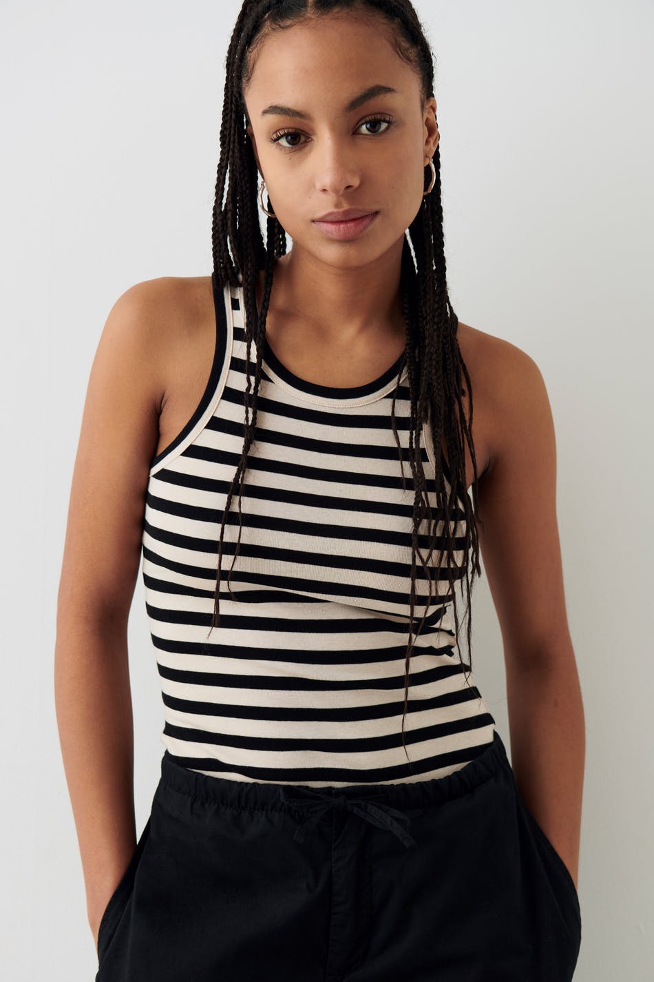 Rib stripe tank