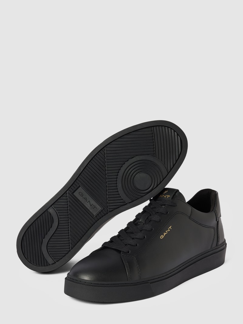 Sneaker mit Label-Details Modell 'Mc Julien' in schwarz