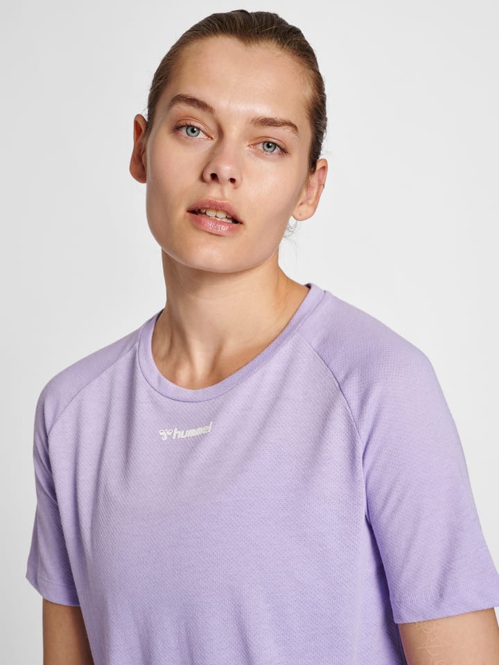 Hummel Hummel T-Shirt Raglanärmel Hmlmt Vanja Multisport Damen in LAVENDER günstig kaufen XS