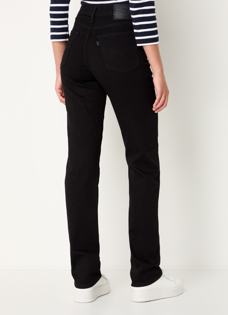 Jeans Levi's 724 a vita alta, vestibilità slim, lavaggio colorato