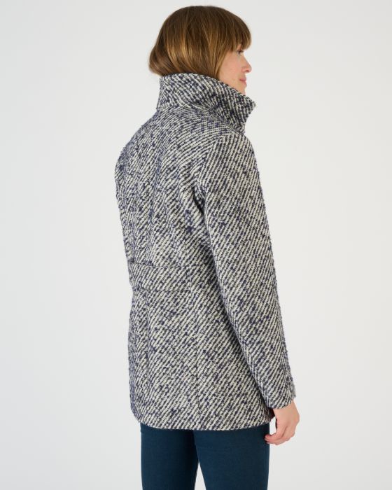 Manteau mélange laine chiné Thermolactyl