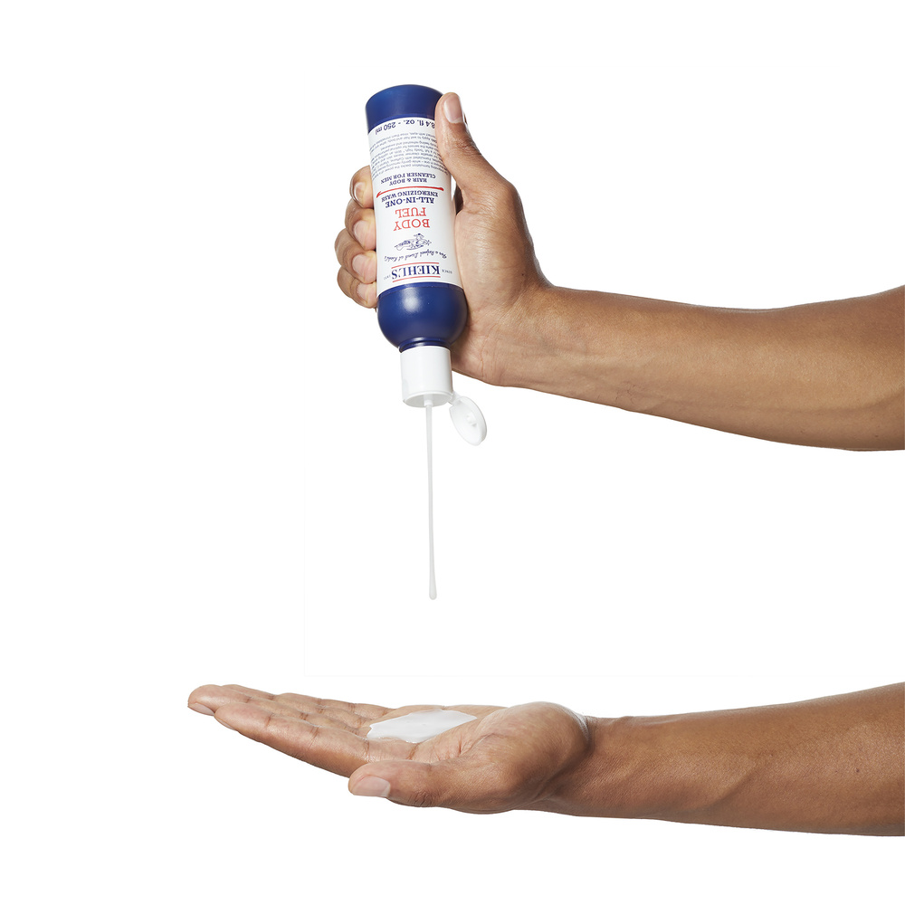 kiehl's Body Fuel All-In-One Energizing Wash Gel nettoyant energisant pour le  corpset les cheveux pour homme