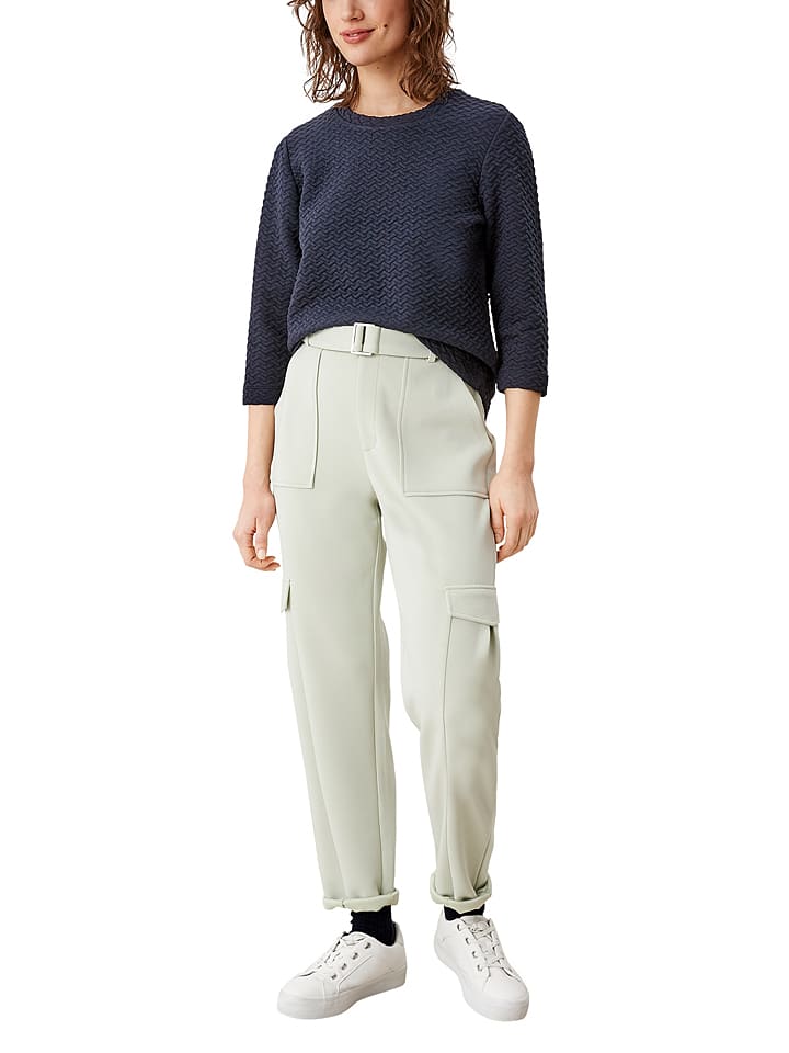 s.Oliver BLACK LABEL Bluse in Dunkelblau günstig kaufen