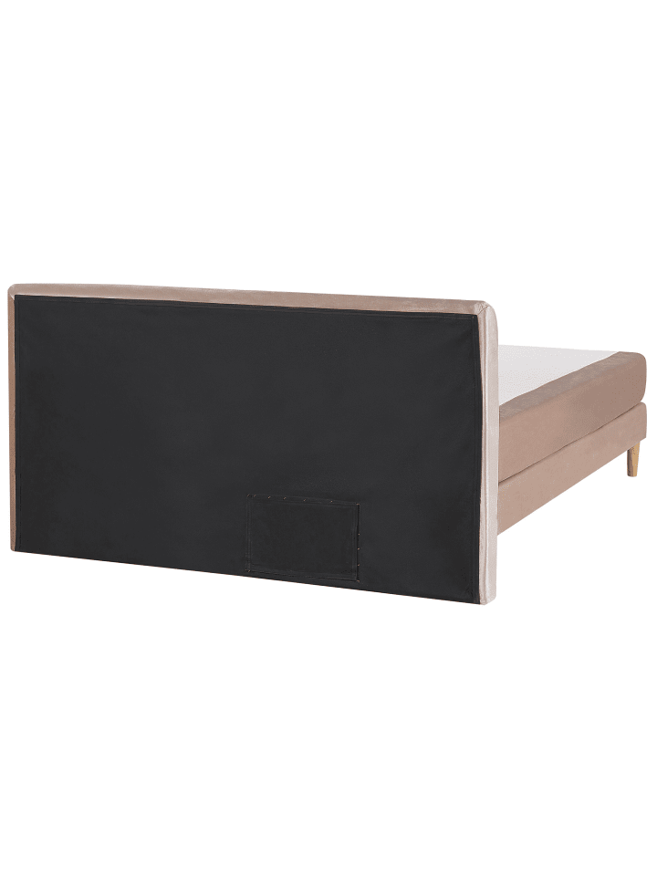 Beliani Doppelbett MARQUISE in Beige/Rosa - (W) 191 x (H) 91 x (L) 213 cm günstig kaufen onesize