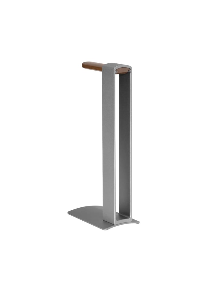 COFI 1453 Kopfhörerständer aus Aluminium und Holz Over-Ear-Kopfhörerhalterung in Silber günstig kaufen onesize