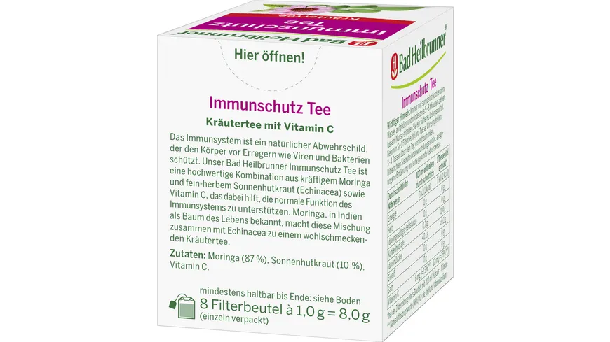 Bad Heilbrunner Immunschutz Tee 8 g