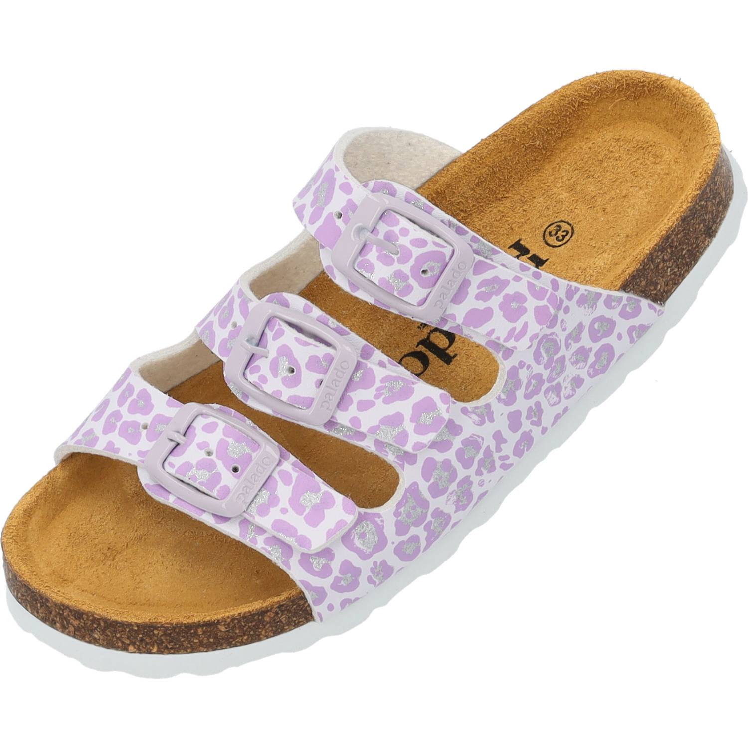 Palado Kids Capri G Print, Pantoletten, Kinder, Weiß Leo