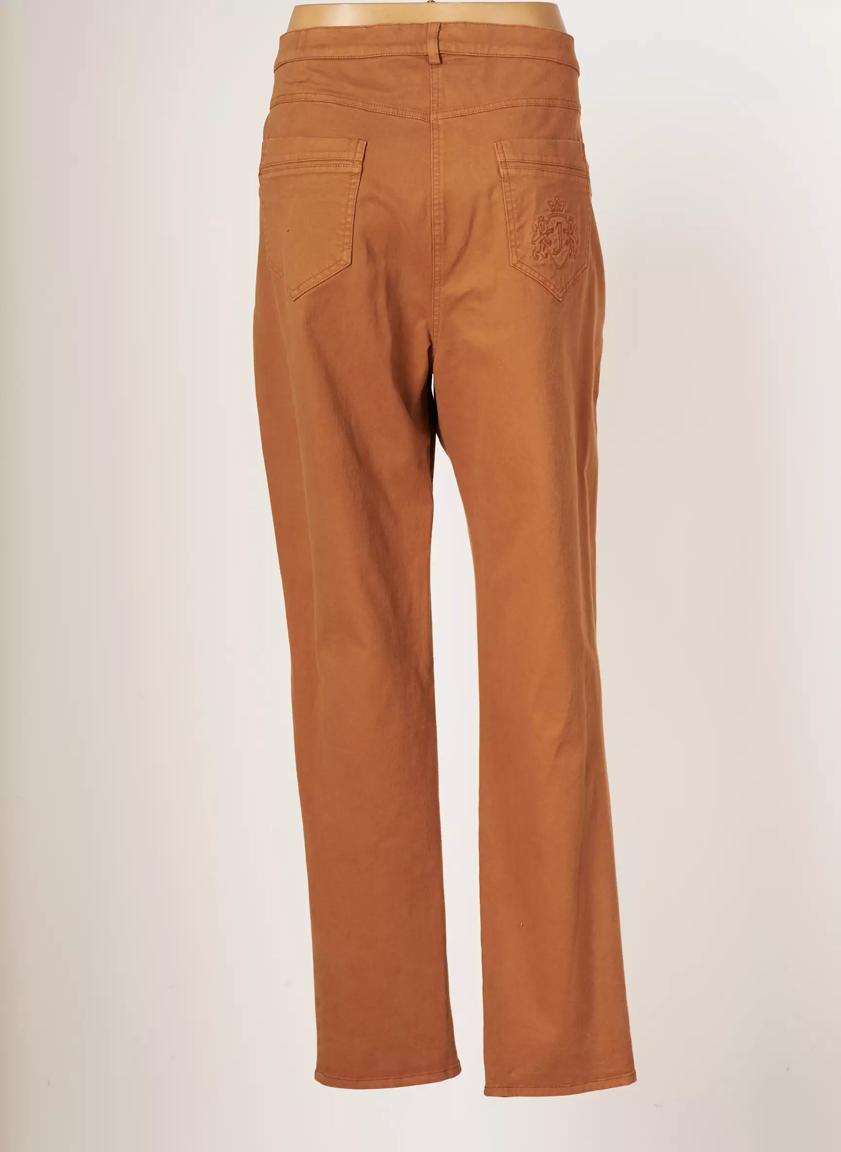 Jumfil Pantalons Slim Femme couleur marron
