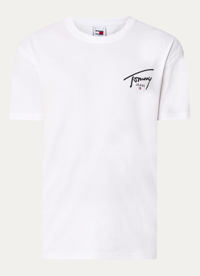Tommy Hilfiger Signature T-shirt with logo and back print