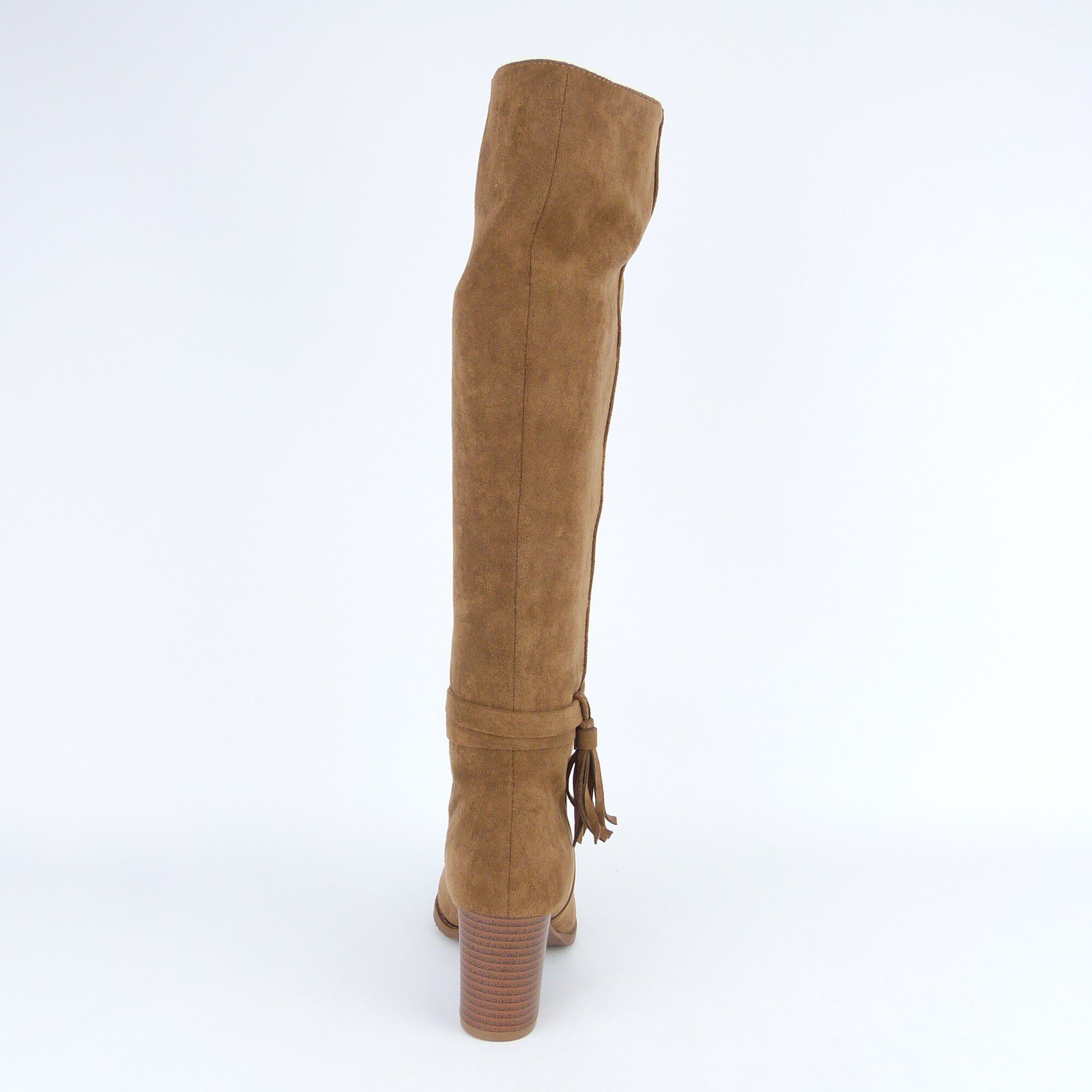 Bottes à talon avec lien cheville