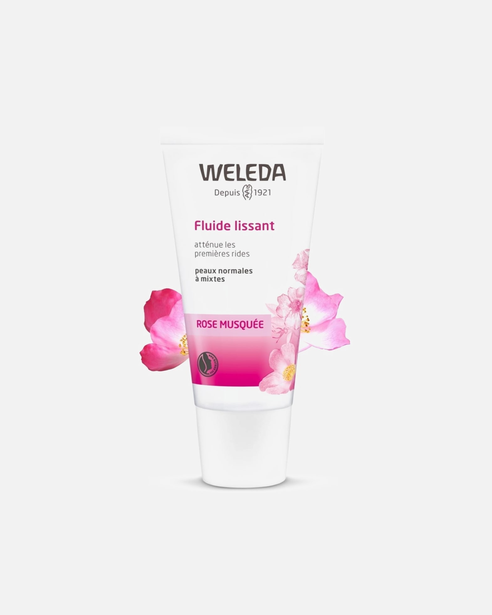 Fluido suavizante Weleda Rosa
