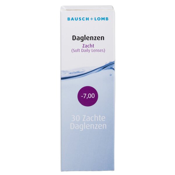 Bausch & Lomb -7.00 pehmeät kertakäyttöpiilolinssit lääkinnällinen laite - 30 kpl