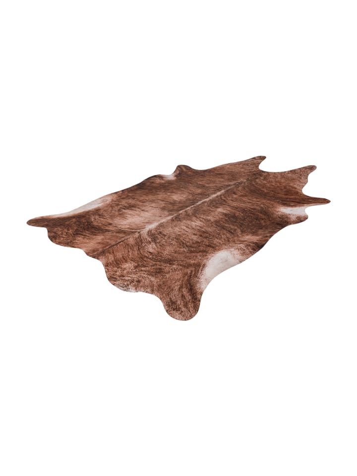 GMD Living Kunstfellteppich CANYON CITY Stier in Braun günstig kaufen 155 x 190 cm