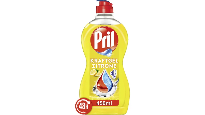 Pril Handspülmittel Kraftgel Zitrone 450 ml