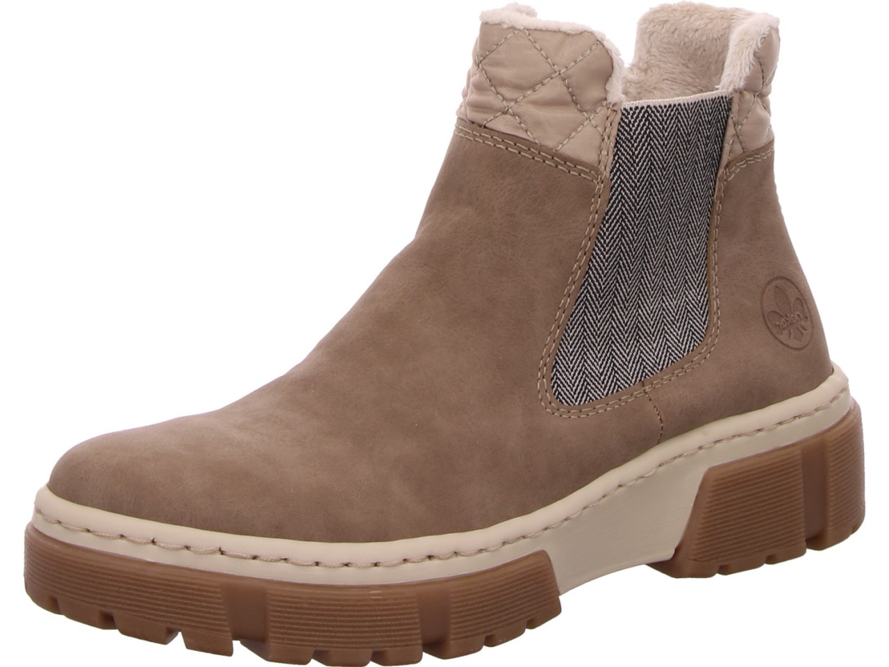 RIEKER Stiefeletten beige
