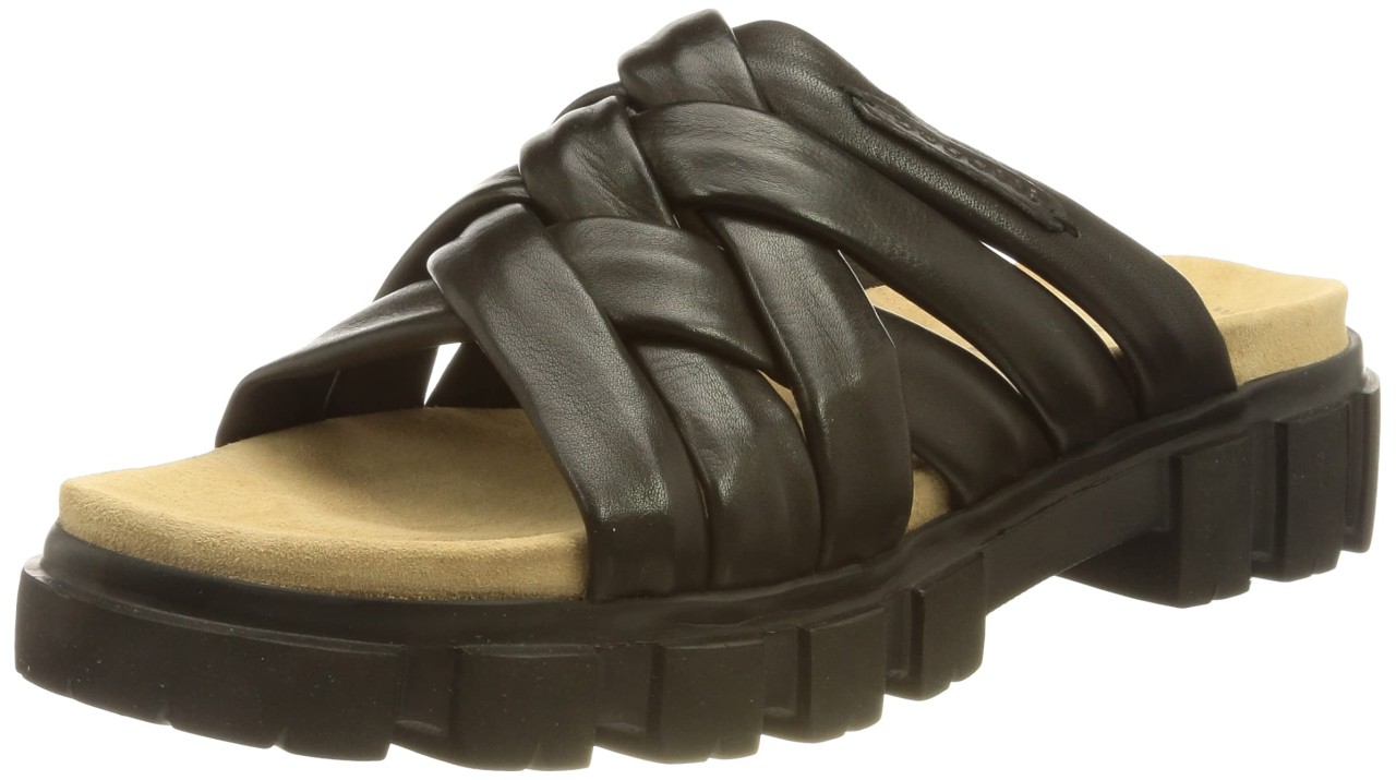 BUGATTI Klassische Sandalen schwarz