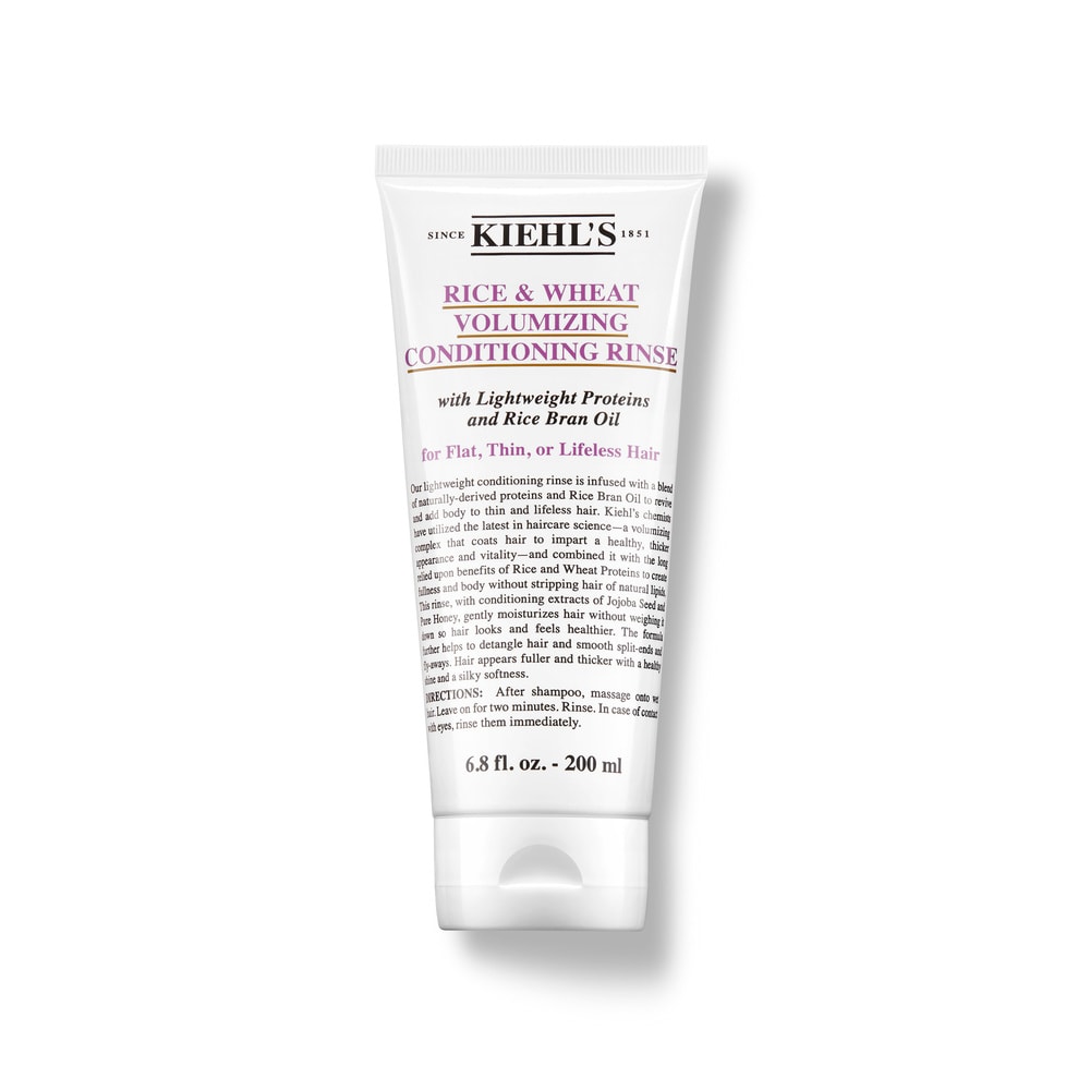 kiehl's Rice and Wheat Volumizing Conditioning Rinse Après-shampoing volumateur pour cheveuxfins sans volume