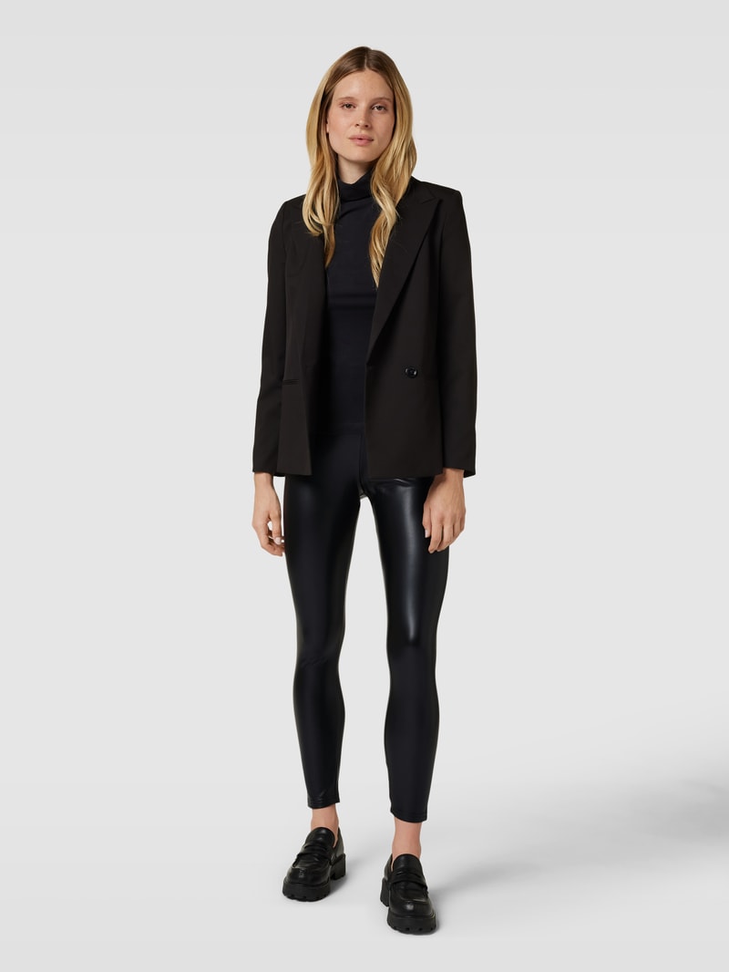 Leggings in Leder-Optik Modell 'Elyssa' in schwarz