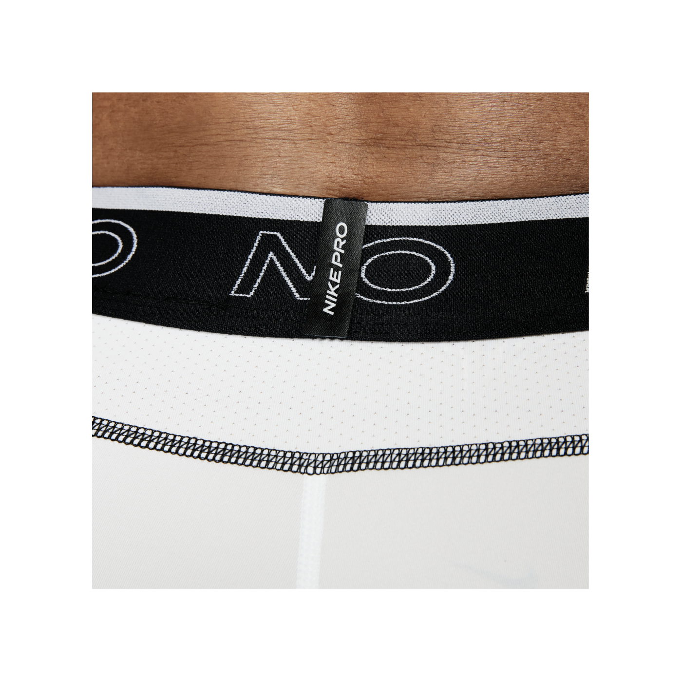 Nike Pro Short Weiss Schwarz F100