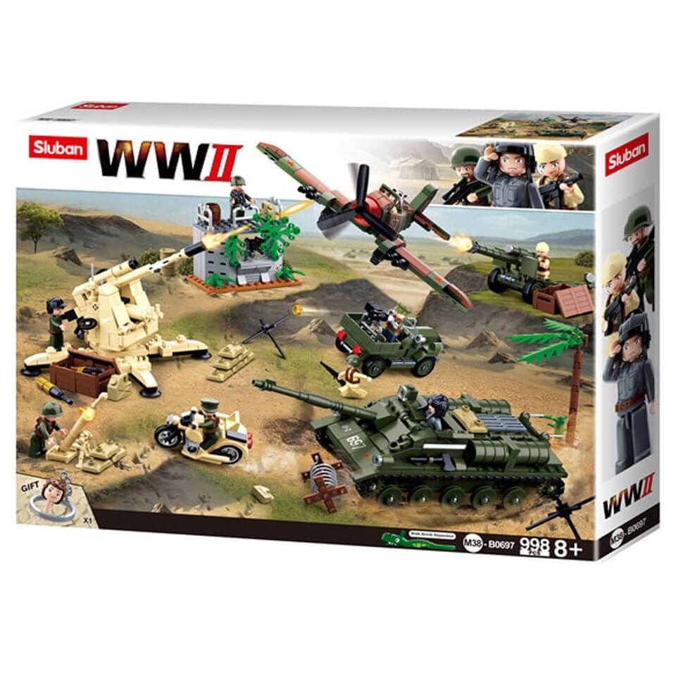 Kampf um Kursk WWII Bausteine Set M38-B0697