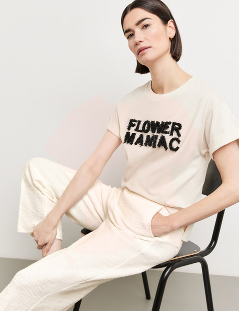 T-Shirt mit 3D-Wording