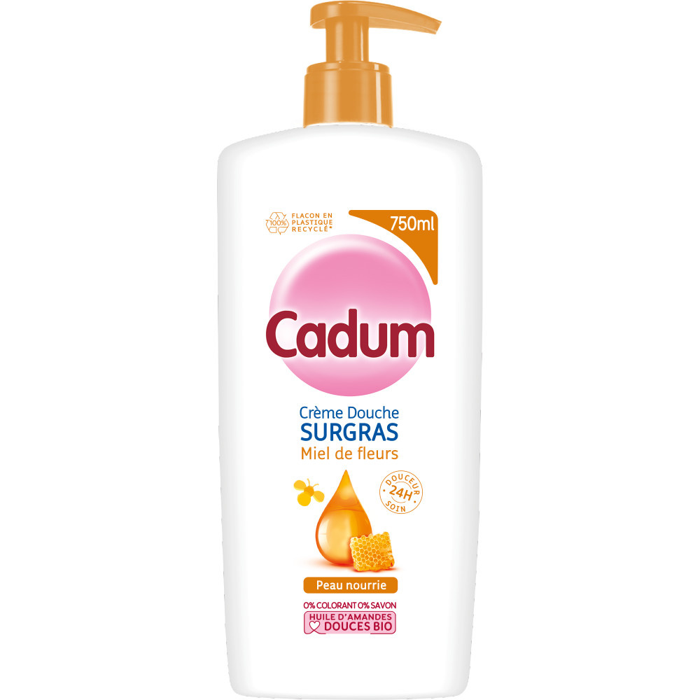 cadum Cadum Surgras Crème Douche Surgras au Miel de fleurs