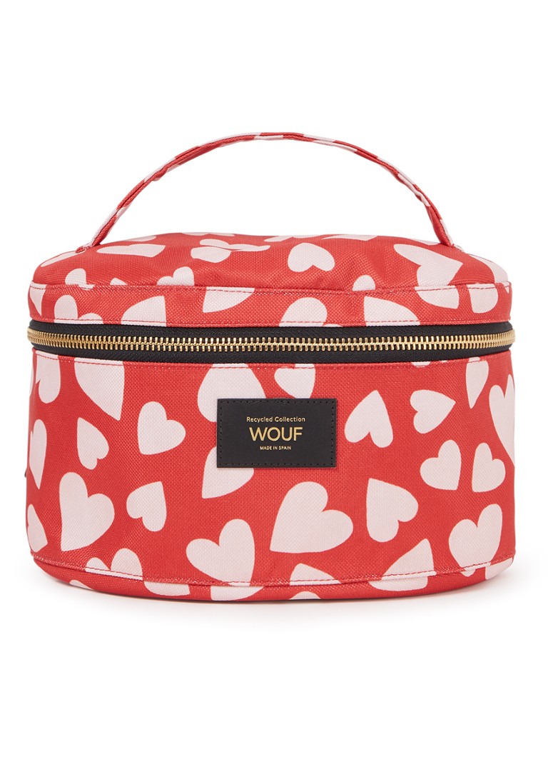 Pochette per il trucco Wouf Amore con stampa