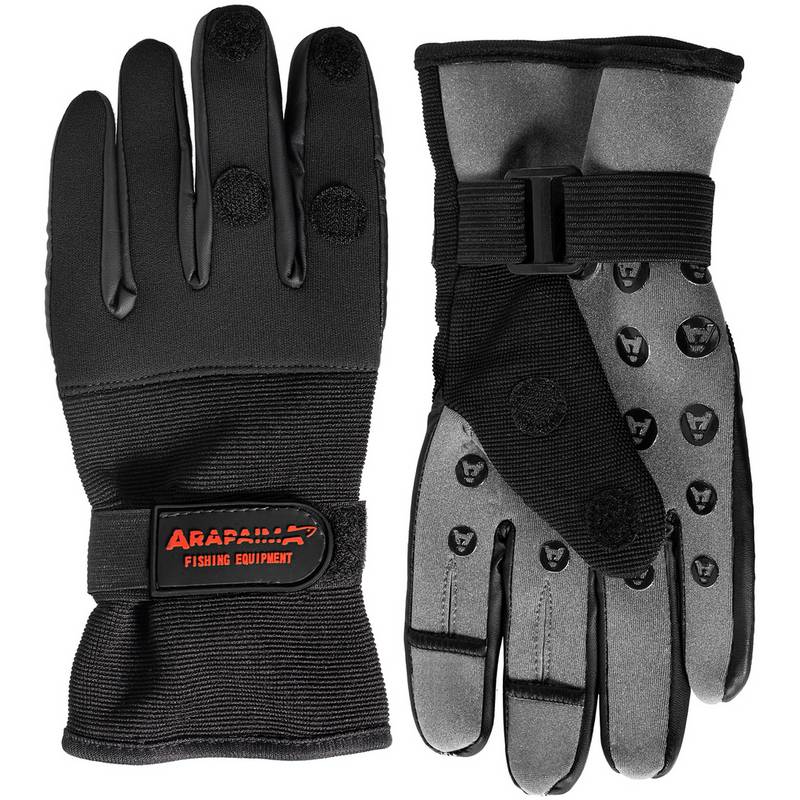 Arapaima Fishing Equipment Neopren Angelhandschuhe Wizard Fingerhandschuhe