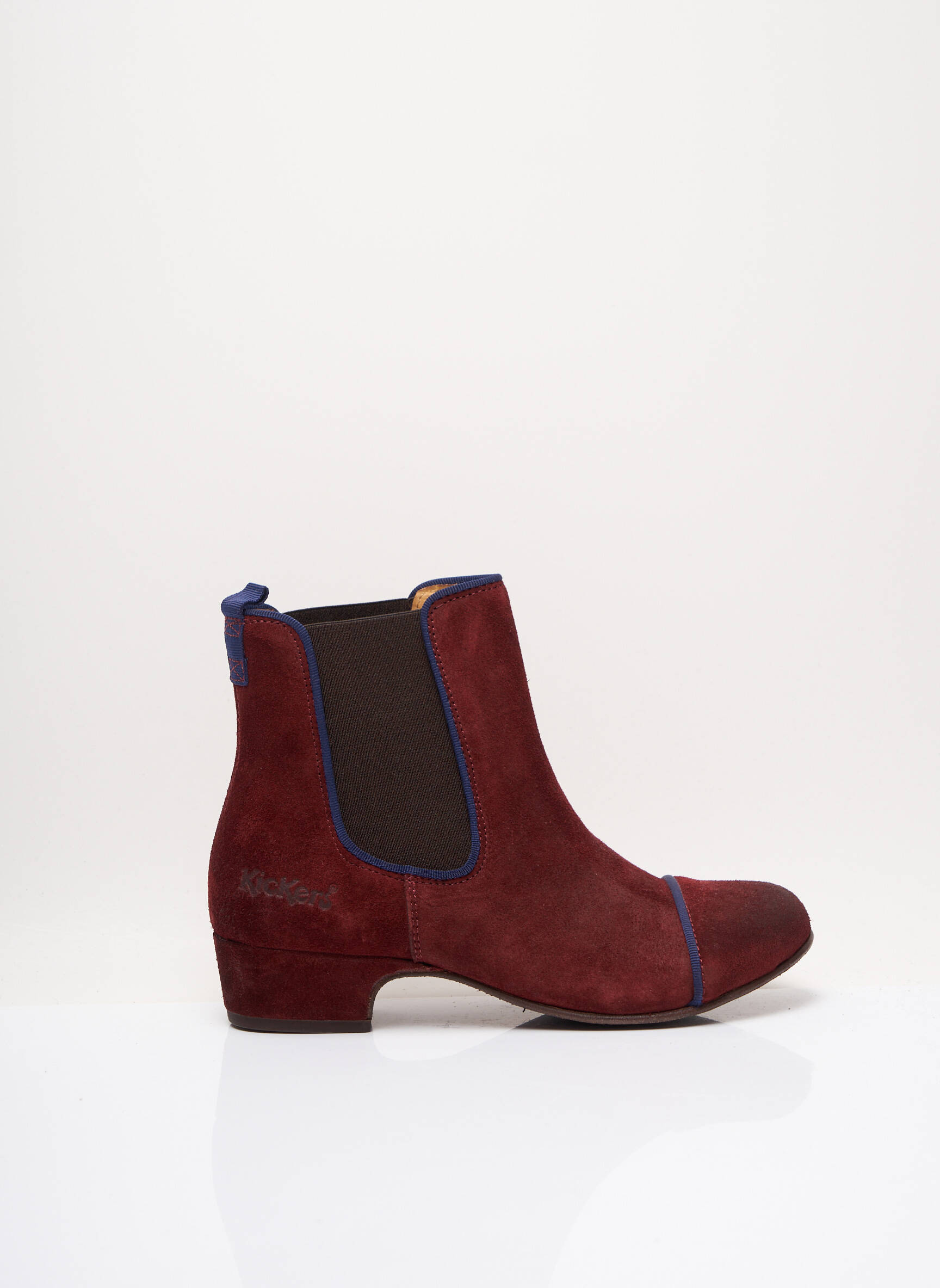 Kickers Bottines Femme couleur rouge