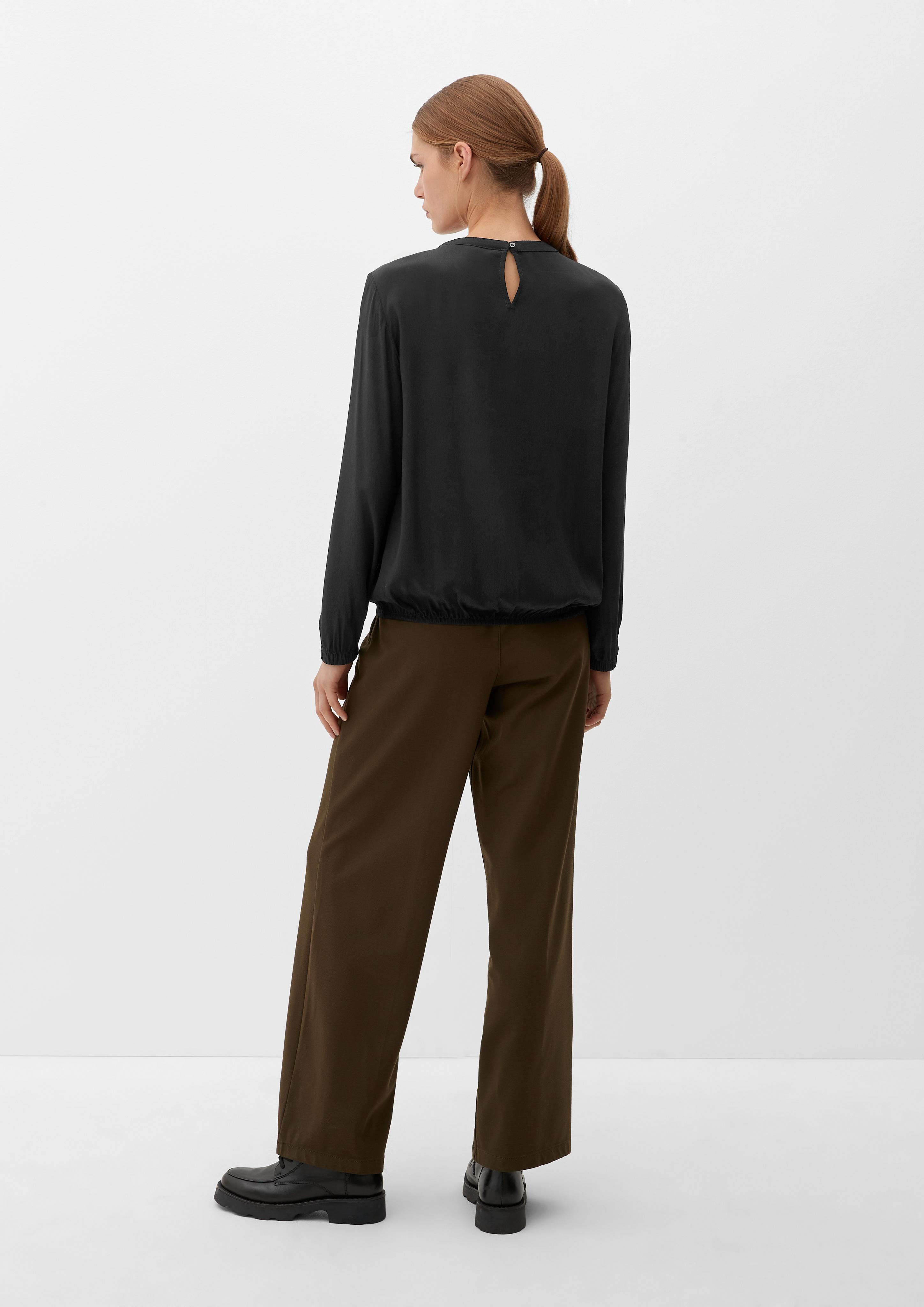 Blusenshirt aus Viskosecrêpe  2123983-9999