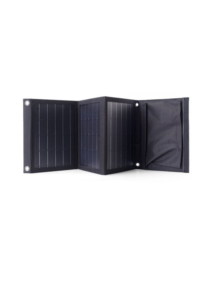 COFI 1453 Solar Tourist Charger 22W faltbares Solarladegerät 2x USB schwarz in Schwarz günstig kaufen onesize