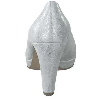 Gabor Brautschuh Plateau Pumps in weiß