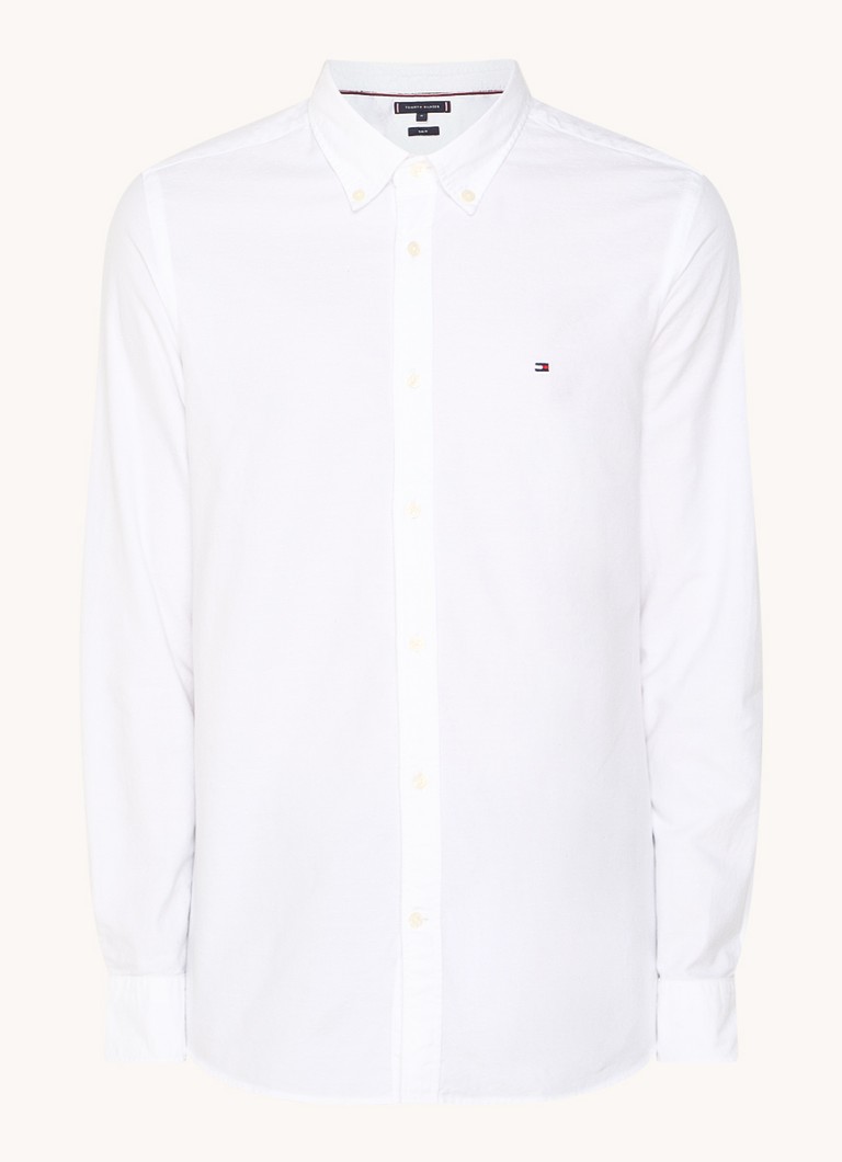 Cămașă Oxford ajustată Tommy Hilfiger cu logo