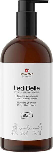 LediBelle Pflegende Waschmilch Haut Haare Hände Duschgel